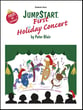 Jumpstart First Holiday Concert Score, CD band method book cover